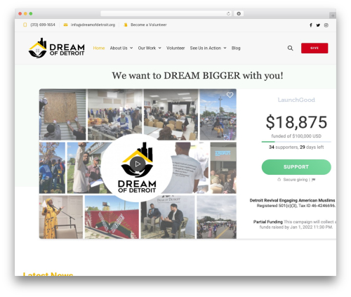 Be grid WordPress plugin - dreamofdetroit.org
