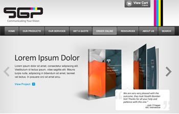 WordPress theme SGP