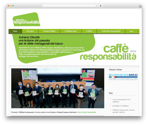 WordPress theme Smart IT - spazioallaresponsabilita.it