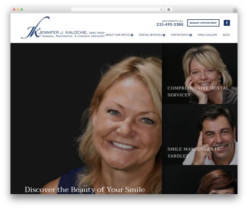 WP theme codebase 2 - kalochiesmiles.com