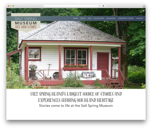 Beaver Builder Theme theme WordPress - saltspringmuseum.com
