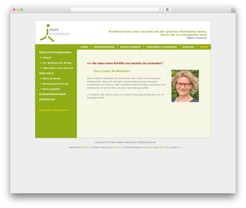 Eximius theme WordPress - start-mediation.com