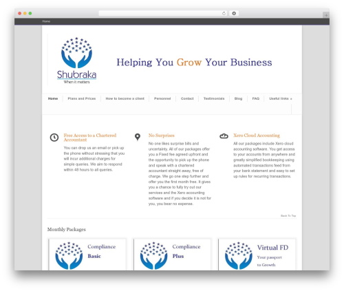 Modernize WordPress theme - shubraka.co.uk