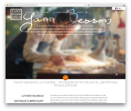 OceanWP WordPress theme - violon-alto-luthier.fr
