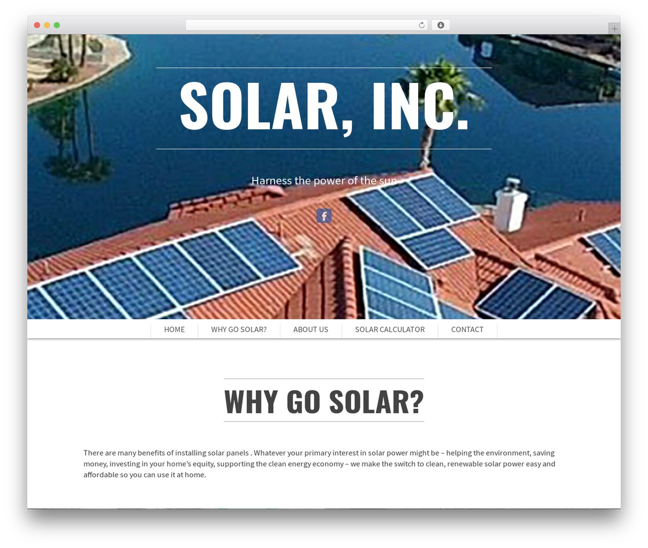 SCRN WordPress theme - solarincaz.com