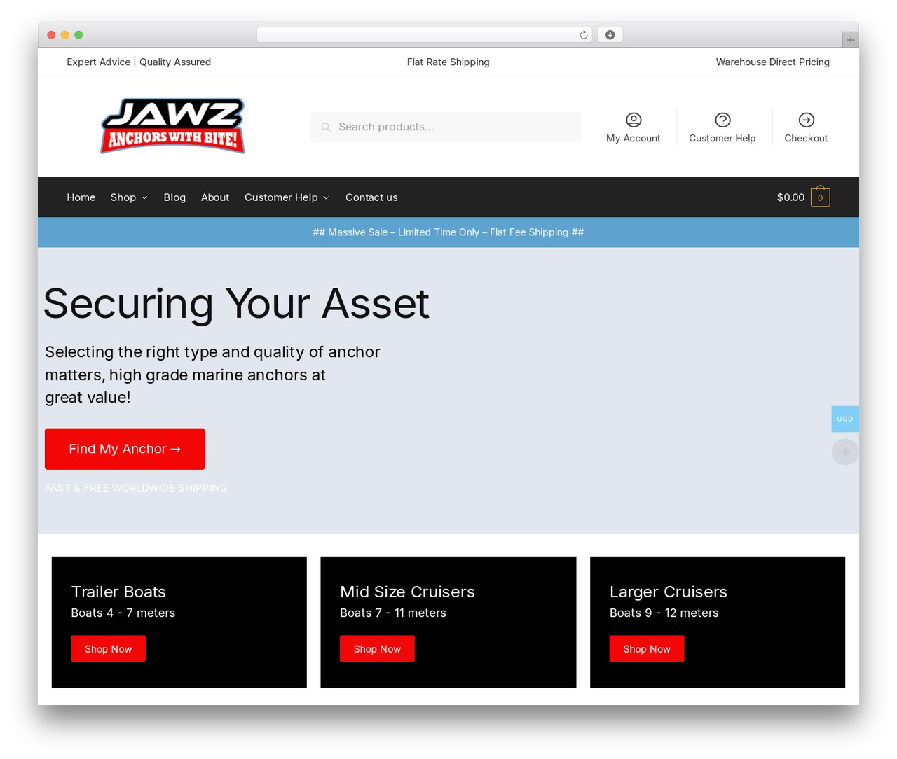 Shoptimizer WordPress ecommerce theme - jawz.shop