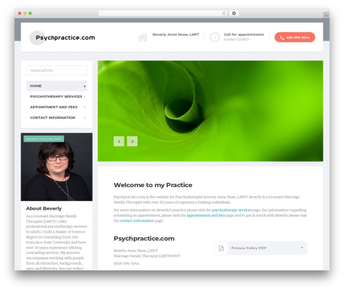 Proteuswidgets WordPress plugin - psychpractice.com