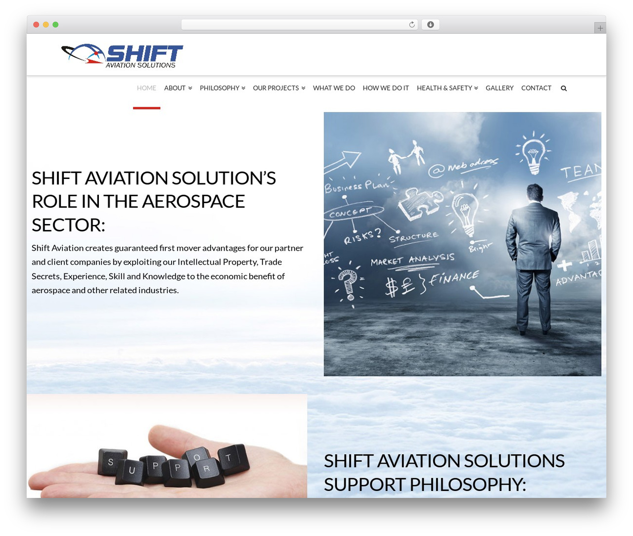 Theme WordPress X - shiftaviation.com