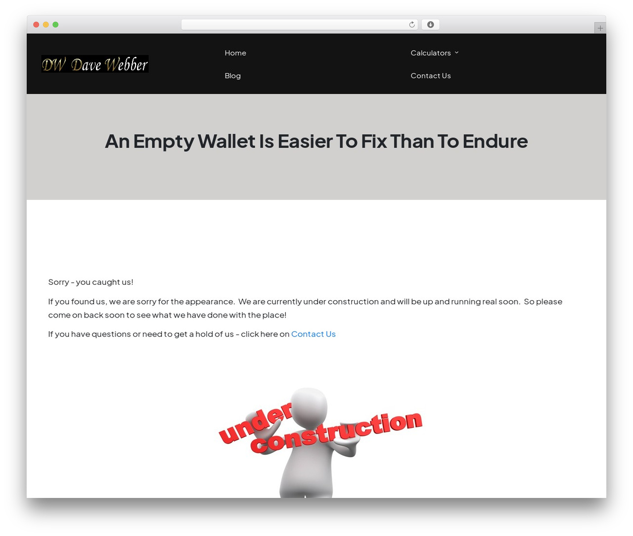 ThemeBuilder Theme premium WordPress theme - davewebber.com