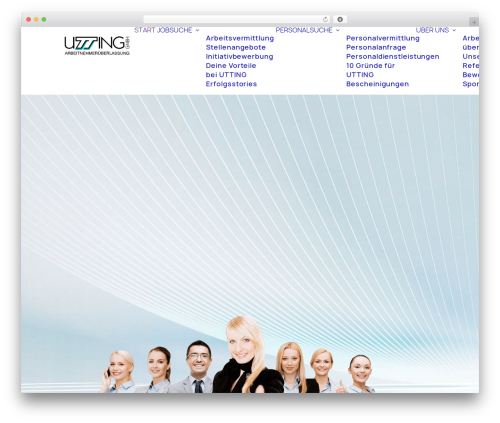 Uncode best WordPress theme - www.utting-personal.de