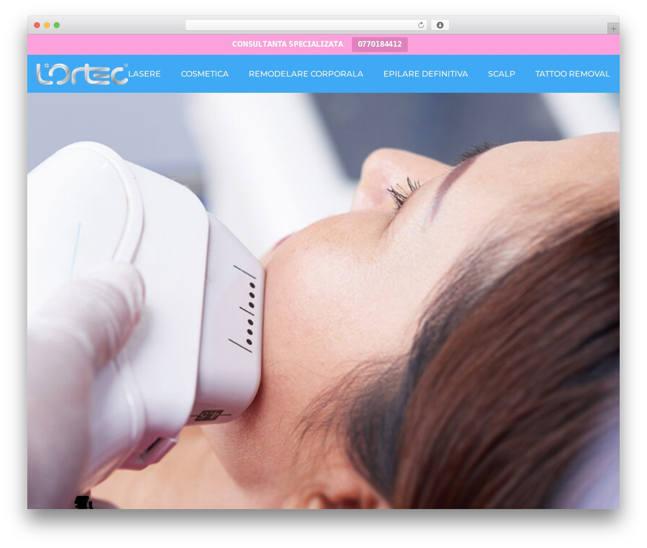 WordPress theme Lucent - lortec-medical.ro