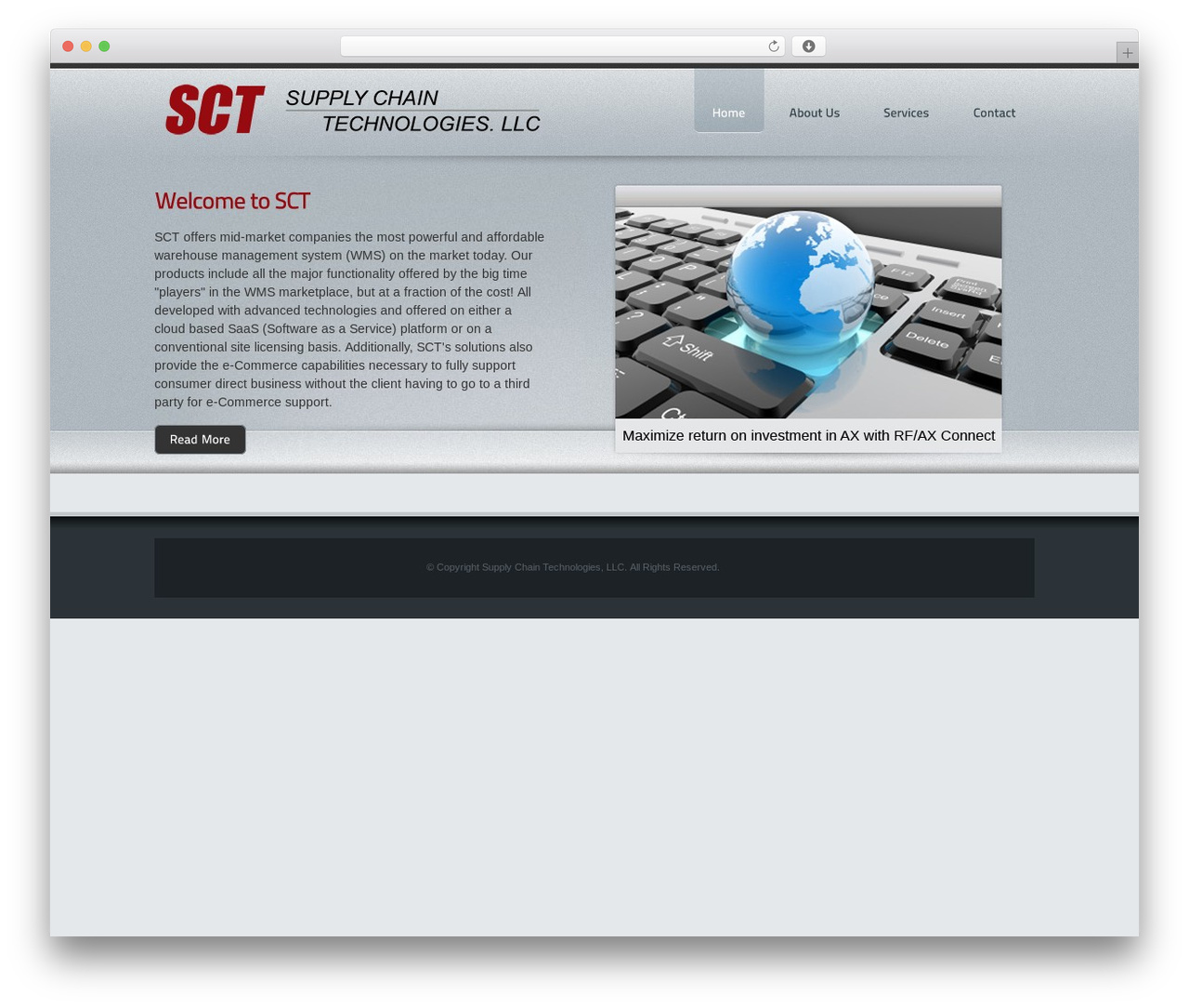 WordPress theme SCT - supplychaintech.net