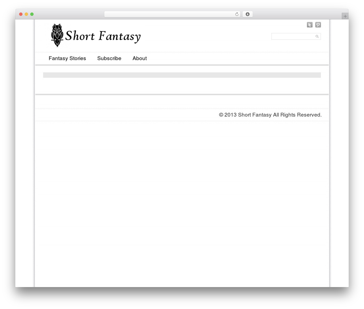 WP theme Simple Grid Theme Responsive - shortfantasy.com WP theme Simple Grid Theme Responsive - shortfantasy.com