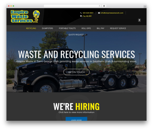 Page builder pmc WordPress plugin - empirewasteutah.com