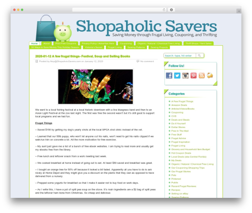 paramitopia WordPress ecommerce theme - shopaholicsavers.com paramitopia WordPress ecommerce theme - shopaholicsavers.com