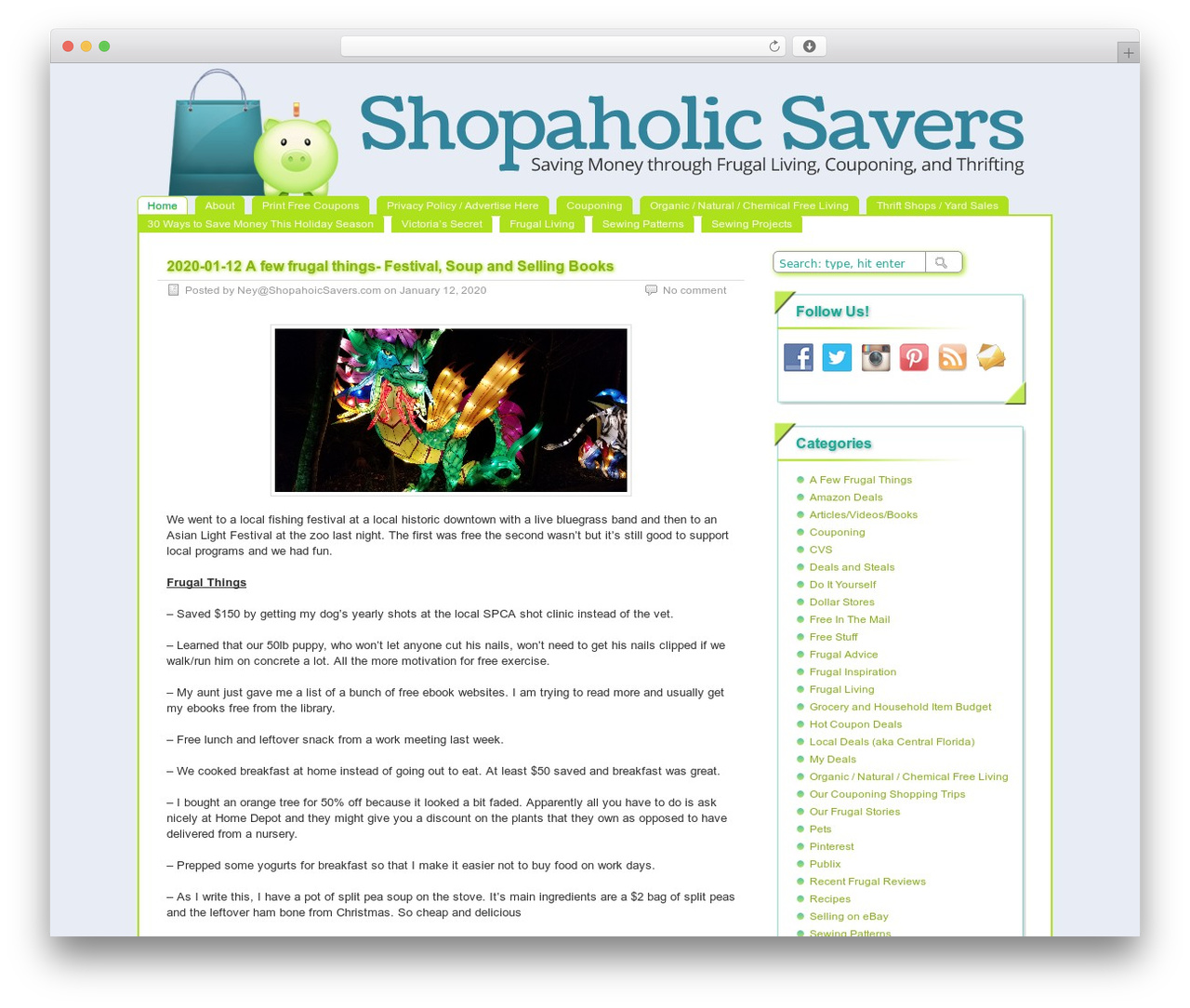 paramitopia WordPress ecommerce theme - shopaholicsavers.com