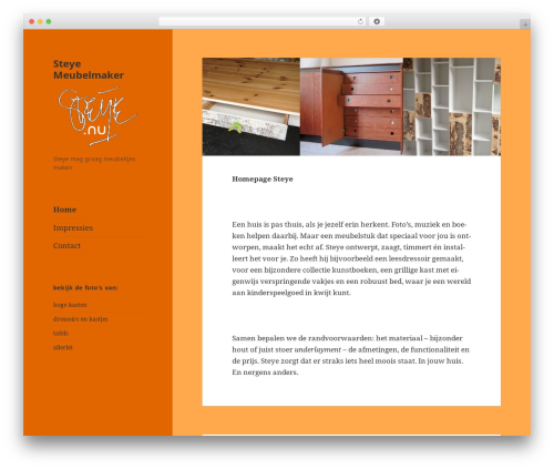 Steye custom theme WordPress theme - steye.nu
