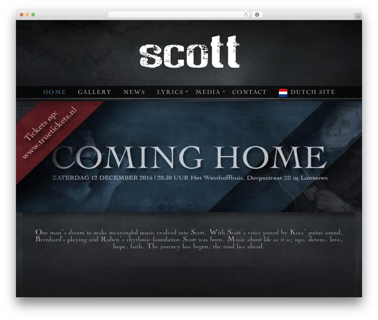 Theme WordPress Dark N Gritty Evolved - scottmusiconline.com Theme WordPress Dark N Gritty Evolved - scottmusiconline.com