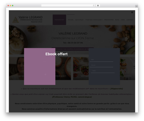 Dfd extensions WordPress plugin - valerie-dieteticienne.fr