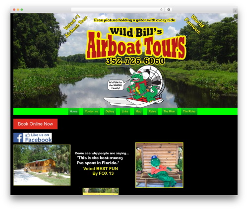Maps Widget for Google Maps (google-maps-widget) free WordPress plugin - wildbillsairboattour.com