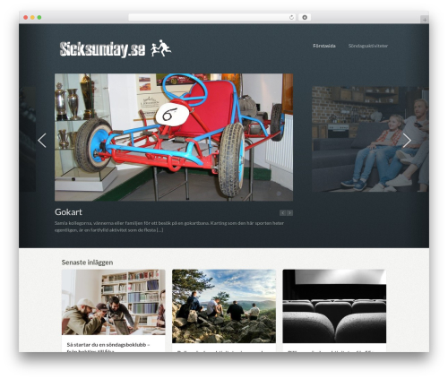 WordPress theme Elastik - sicksunday.se