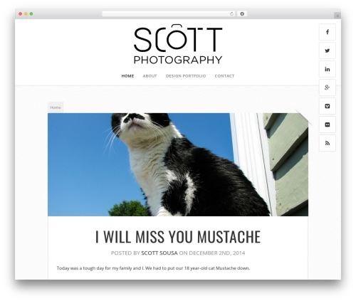 Capture Pro theme WordPress - scottjsousa.com Capture Pro theme WordPress - scottjsousa.com