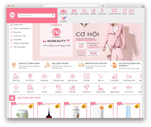 Devvn quick buy WordPress plugin - nubeauty.com.vn