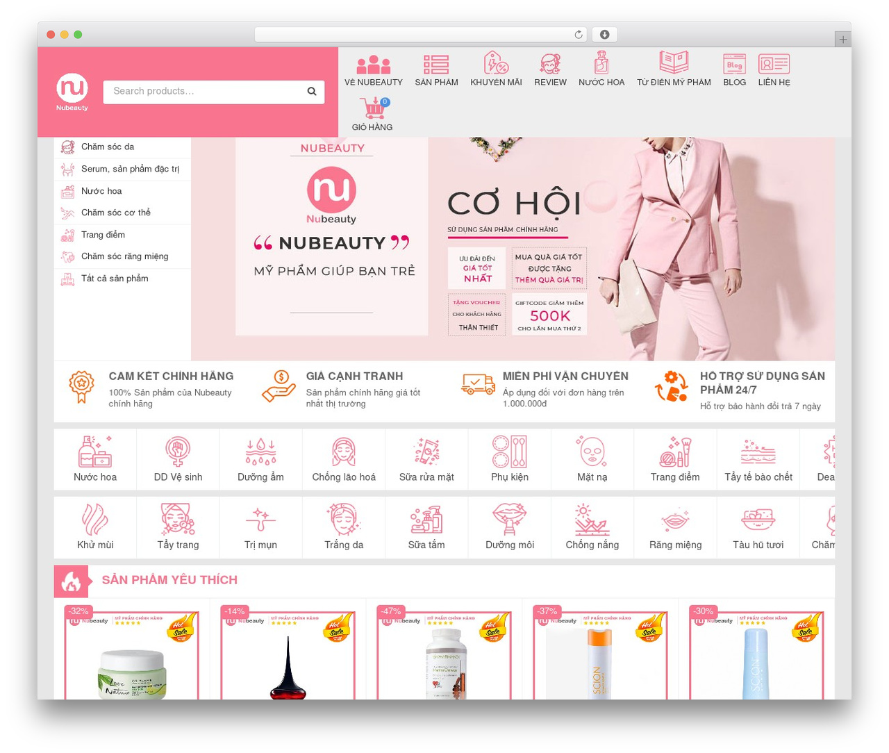 DevVN WordPress theme - nubeauty.com.vn DevVN WordPress theme - nubeauty.com.vn