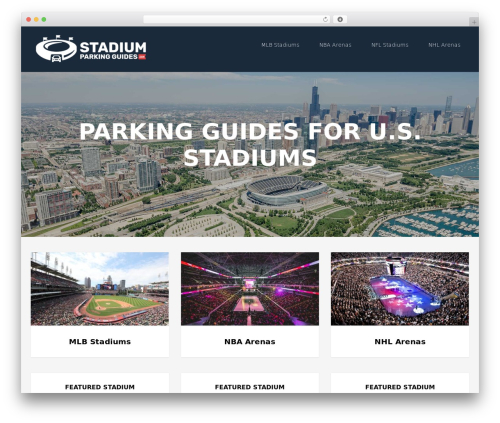 Enterprise Pro Theme WordPress theme - stadiumparkingguides.com