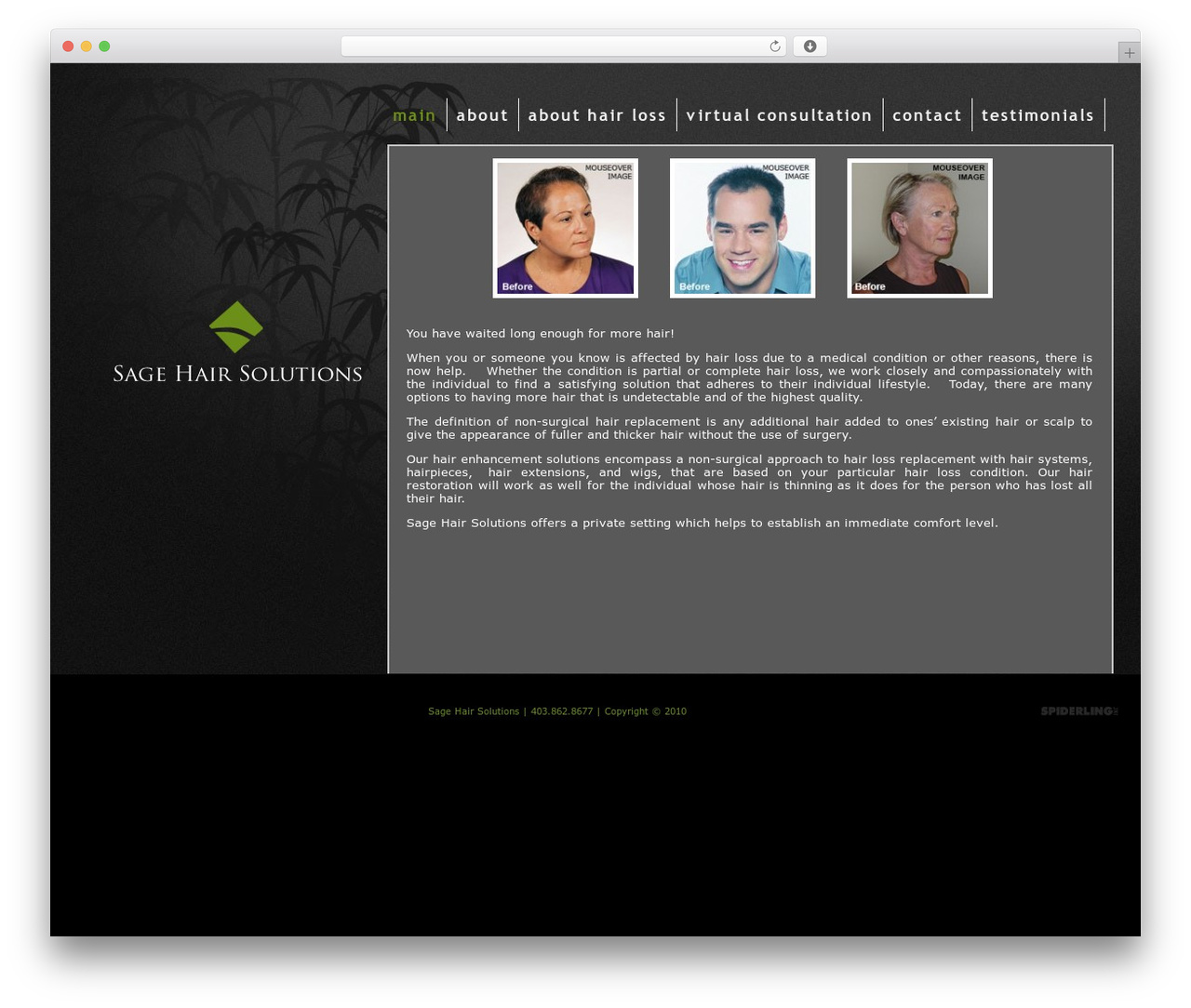 Headway WordPress theme - sagehair.com Headway WordPress theme - sagehair.com