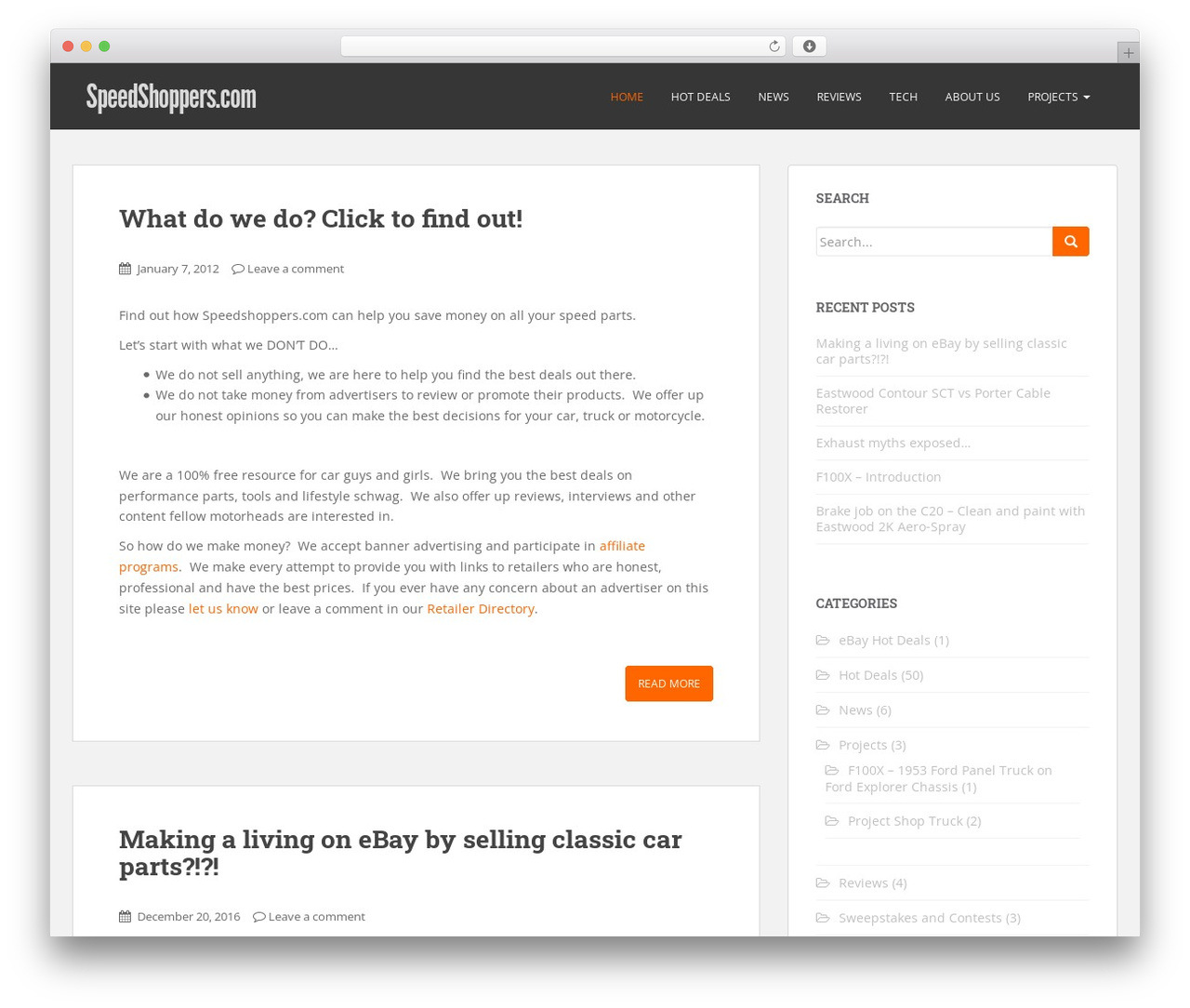 Sparkling WordPress store theme - speedshoppers.com Sparkling WordPress store theme - speedshoppers.com