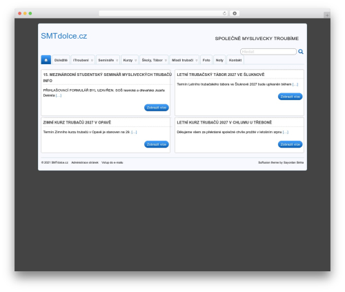 Suffusion theme WordPress - smtdolce.cz