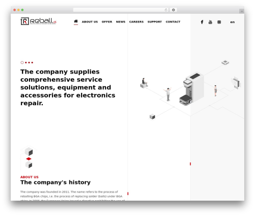 WordPress theme Website Style - reball.pl