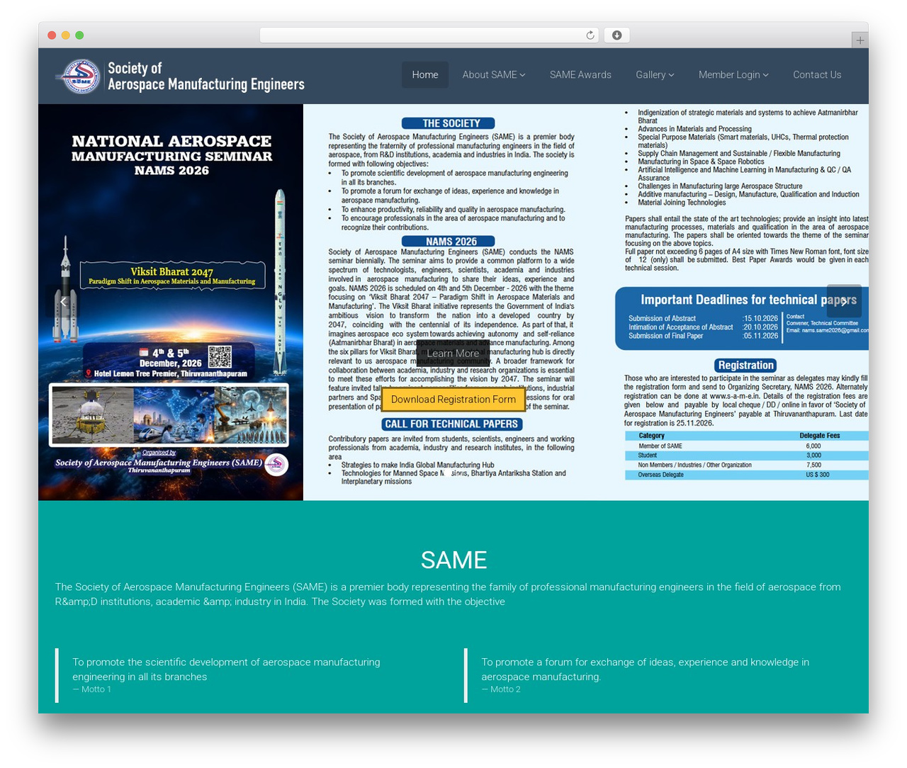 WordPress website theme SAME - s-a-m-e.in WordPress website theme SAME - s-a-m-e.in