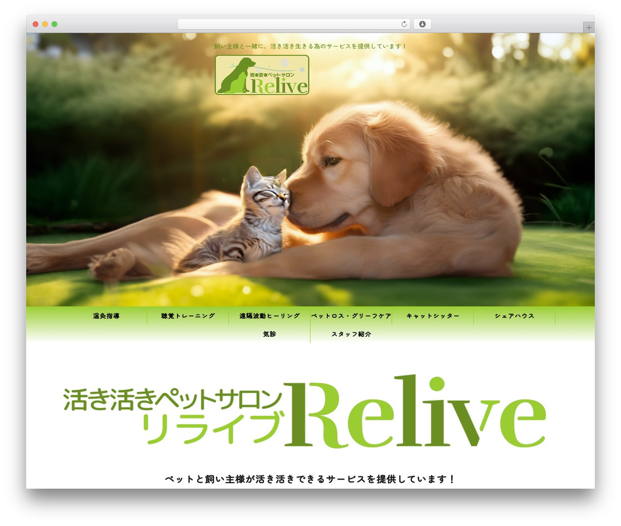 AFFINGER theme WordPress - relive-pet.com