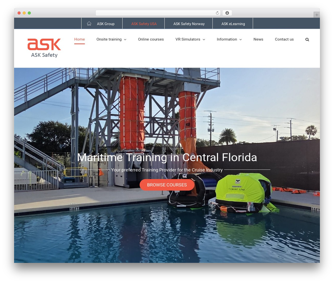 Avada theme WordPress - ask-safety.com