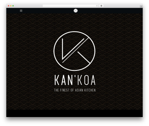 Benoit WordPress restaurant theme - kan-koa.de