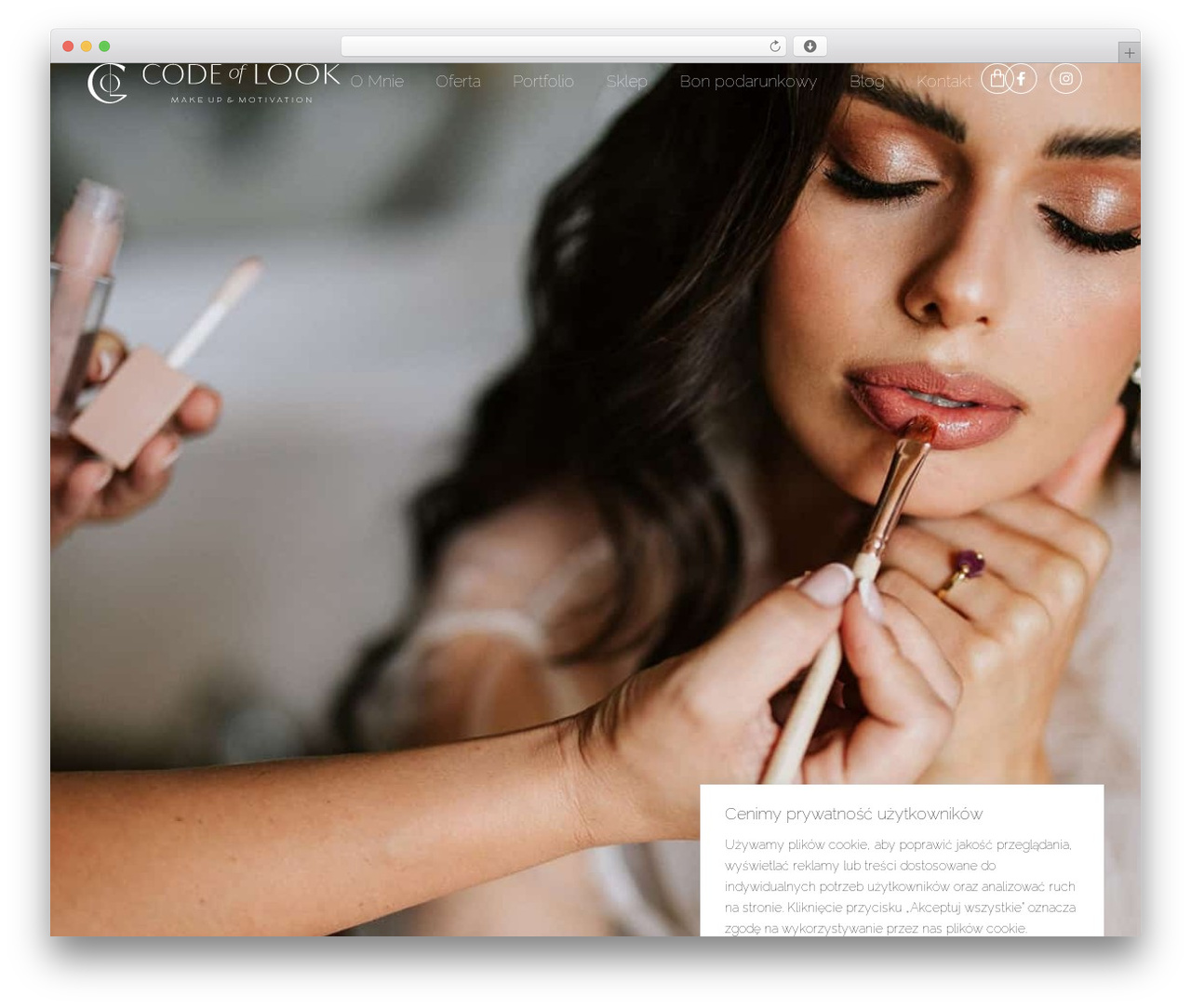 CodeOfLook WordPress theme - codeoflook.pl
