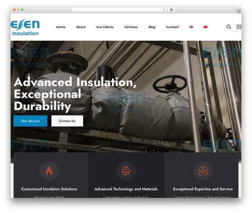 Theme WordPress Constech - eseninsulation.com