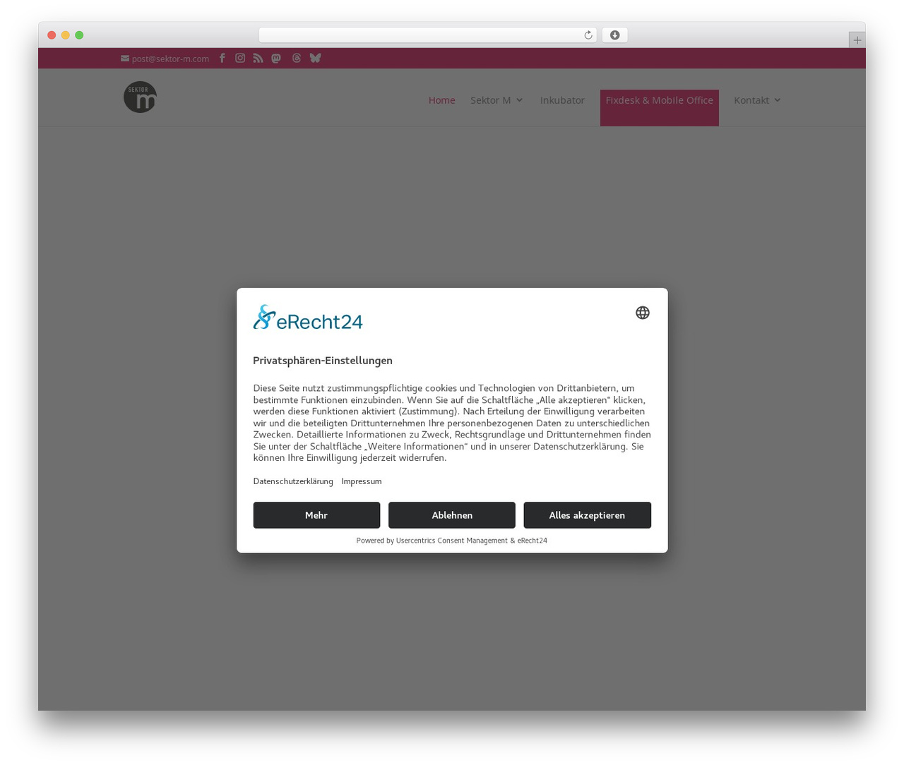 Theme WordPress Divi - sektor-m.com