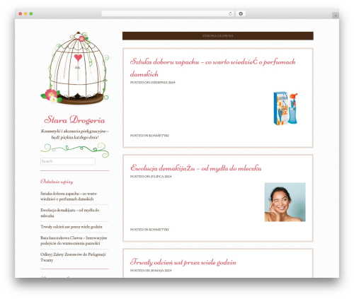 Theme WordPress Forever - staradrogeria.pl
