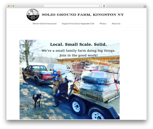 Slider WordPress plugin - solidground.farm