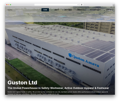 WordPress theme Guston Theme - gustonltd.com