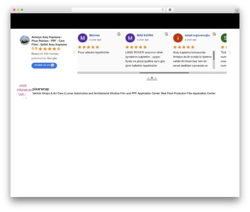 WordPress theme Hello Elementor - pixarreklam.com
