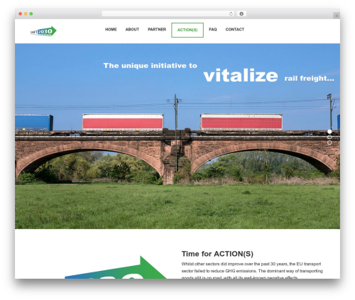 WordPress theme Rettic - shift2030.eu