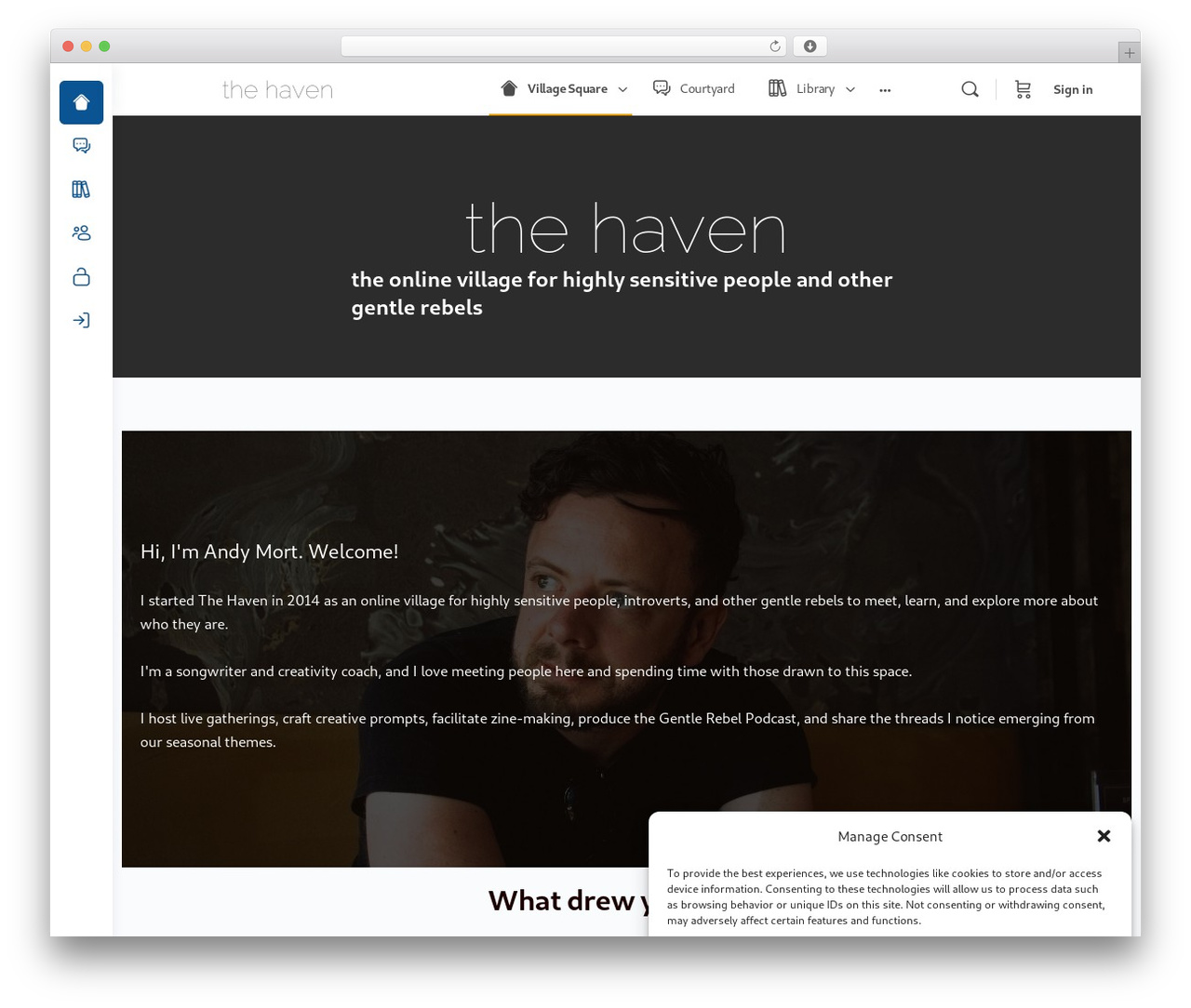 WordPress website theme BuddyBoss Theme - the-haven.co