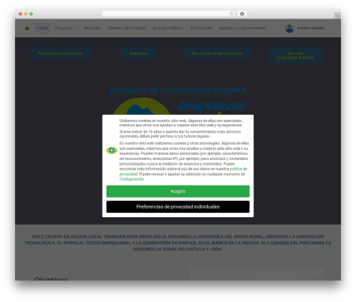 Grimlock animate WordPress plugin - empleorural.es