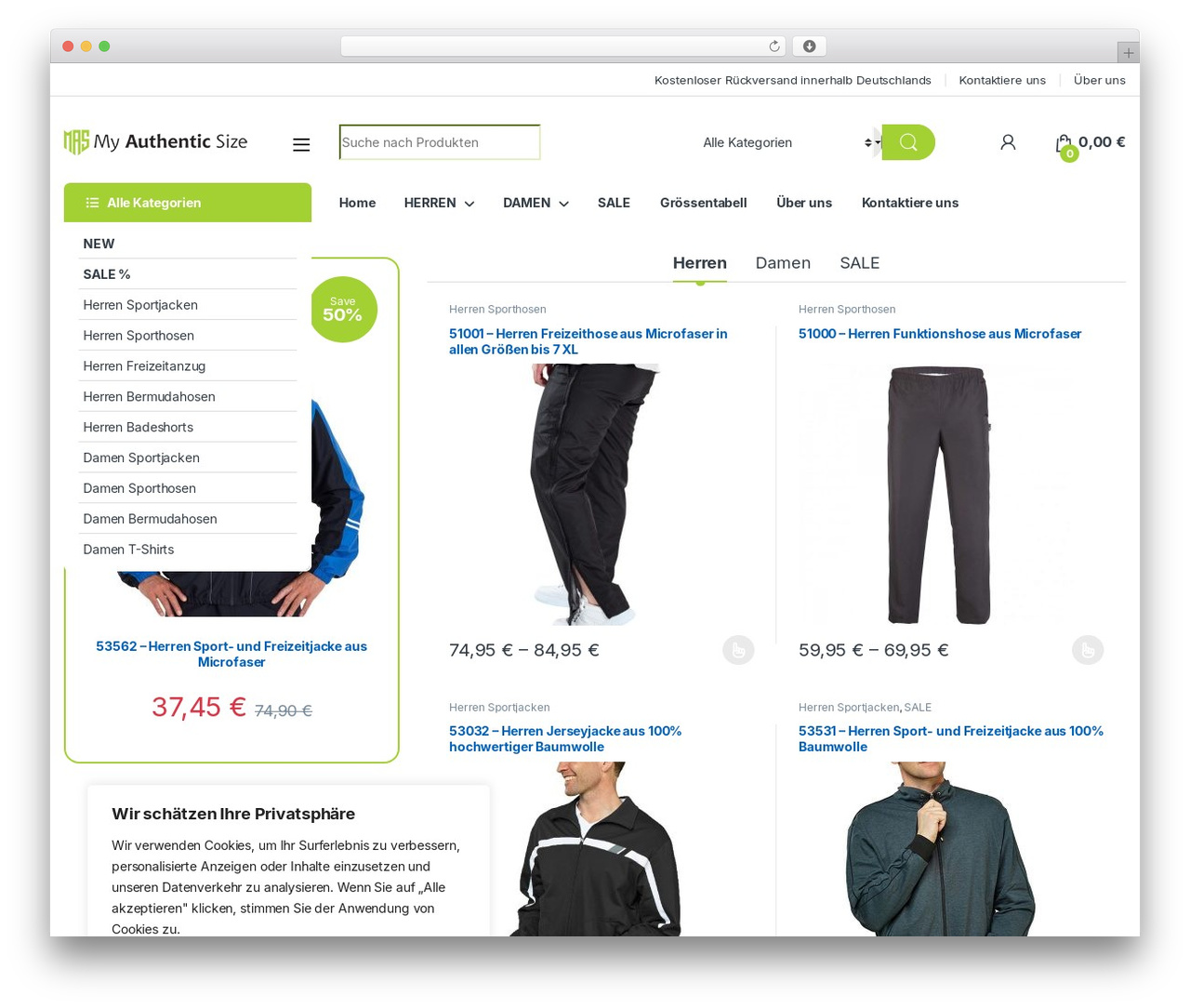 Electro WordPress theme - myauthenticsize.de Electro WordPress theme - myauthenticsize.de