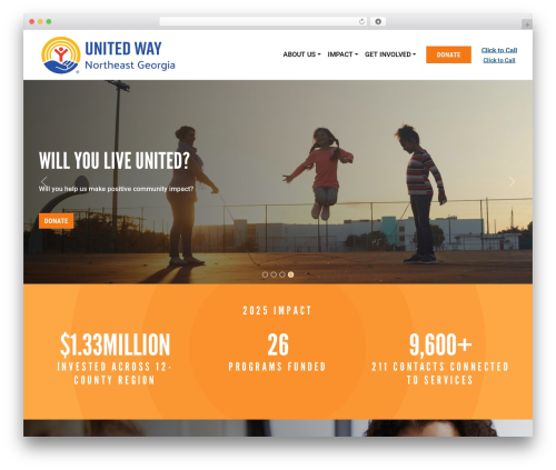 SEOteric Framework theme WordPress - unitedwaynega.org