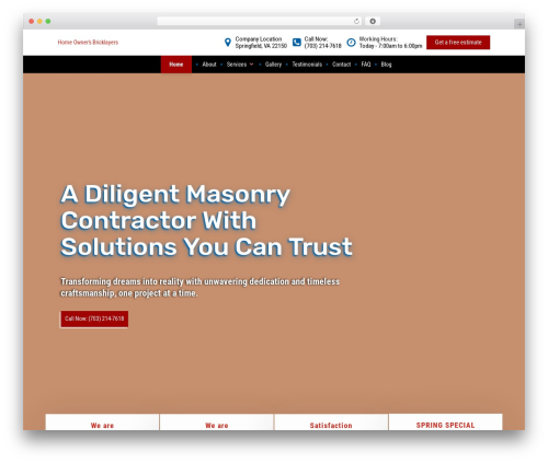 Testimonials hub WordPress plugin - homeownersbricklayersva.com